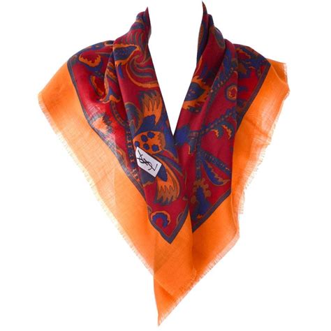 yves saint laurent scarpe ebay|ysl scarf wool on sale.